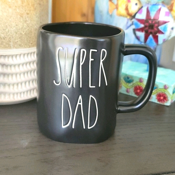 Rae Dunn Super Dad Mug
